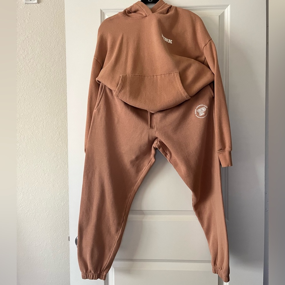 VS PINK Campus Fleece Set